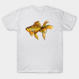 Goldfish Sketch T-Shirt